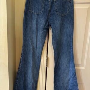 Baby Phat Blue Flare Wide‎ Leg Jeans